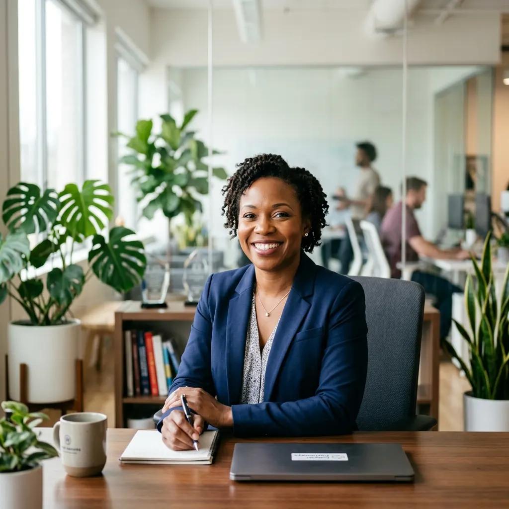 UK career coach helping a professional with career transition at Genies Career Hub